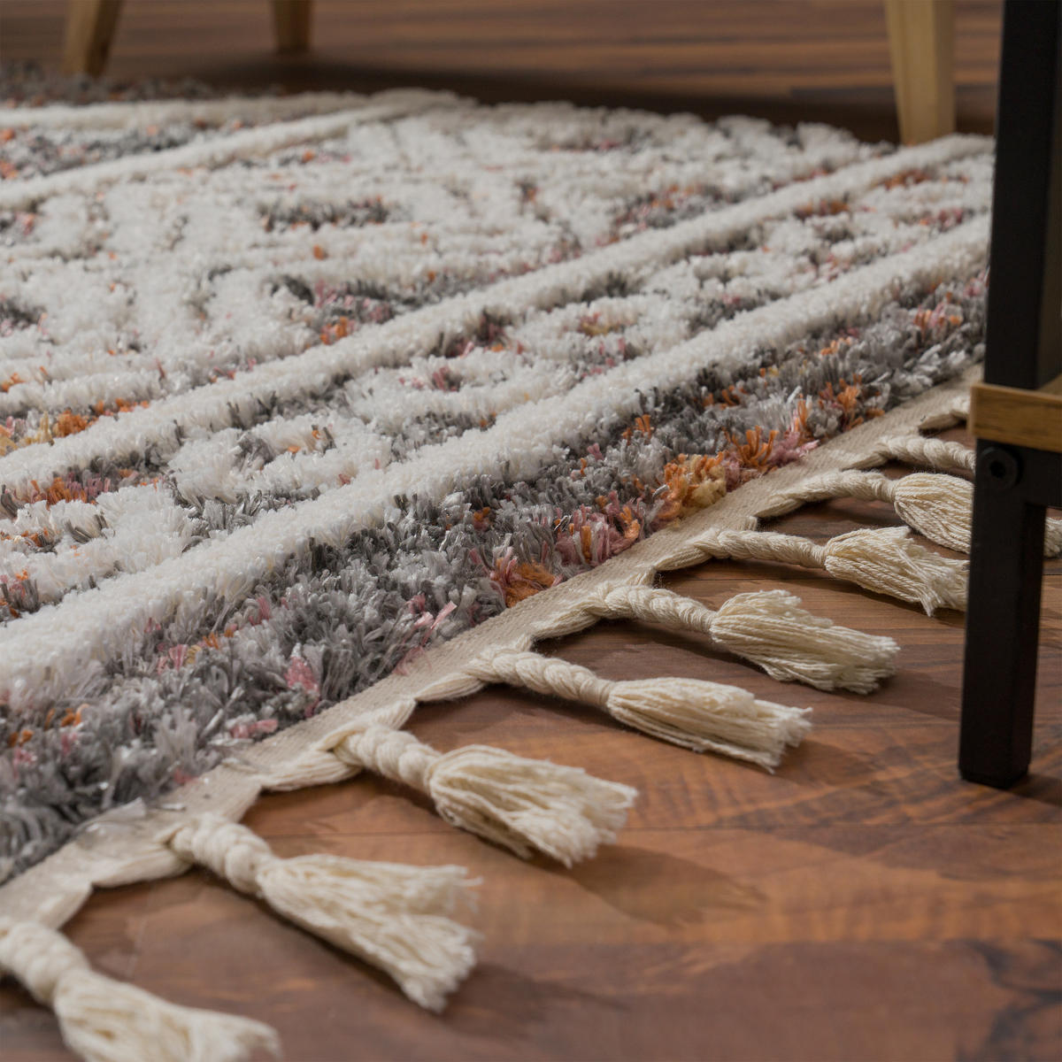 HOCHFLORTEPPICH 200/280 cm Monza 651 - Multicolor, Textil (200/280cm) - Paco Home