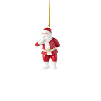 ORNAMENT SANTA 2026 Christmas Classics weiß-gold 4,3 x 5,7 x 11,1 cm - Goldfarben/Weiß, Keramik (5.7/11.1/4.3cm) - Villeroy & Boch