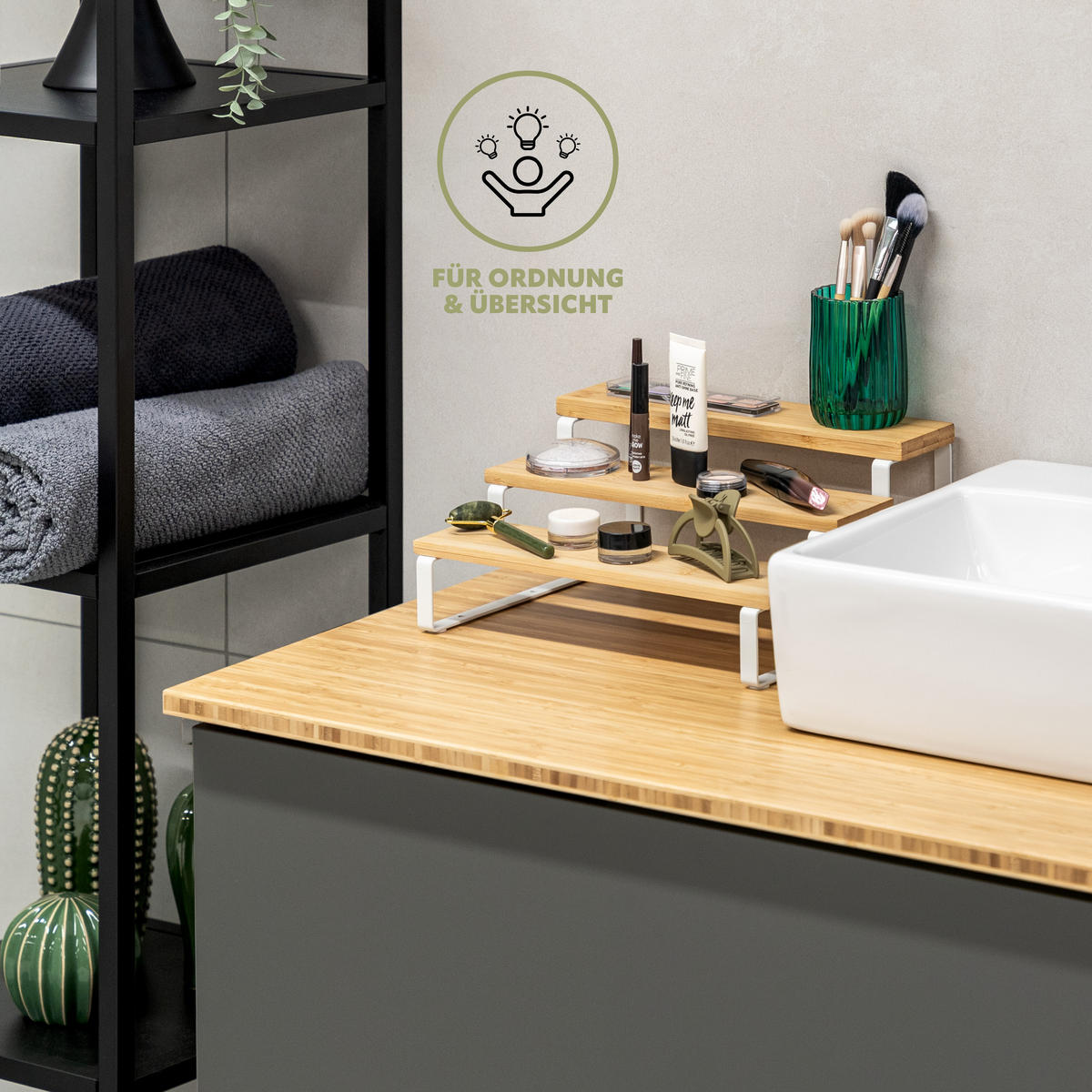 GEWÜRZREGALE 2er-Set, weiß - Weiß, Holz (32/14/27cm) - bremermann