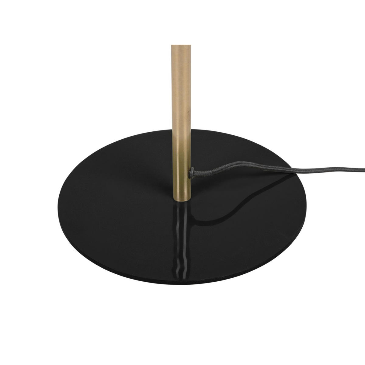STEHLEUCHTE Smart 26/26/164 cm - Schwarz, Metall (26/26/164cm) - Leitmotiv