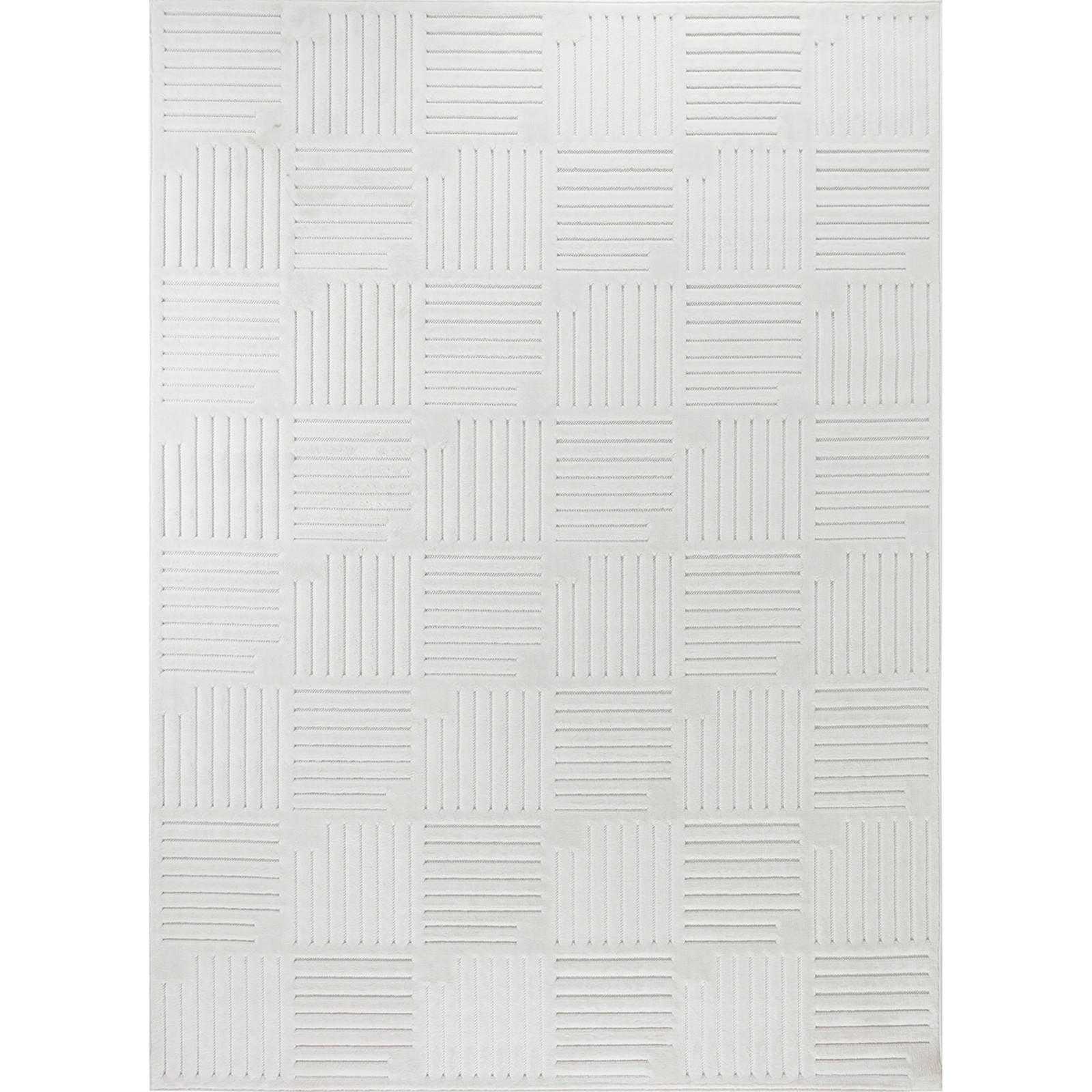 OUTDOORTEPPICH 160/220 cm Weiß - Weiß, Naturmaterialien/Textil (160/220cm) - LIVABLISS