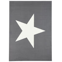 KINDER UND JUGEND TEPPICH TRENDLINE STERN - Anthrazit, Textil (140/200cm) - Pergamon