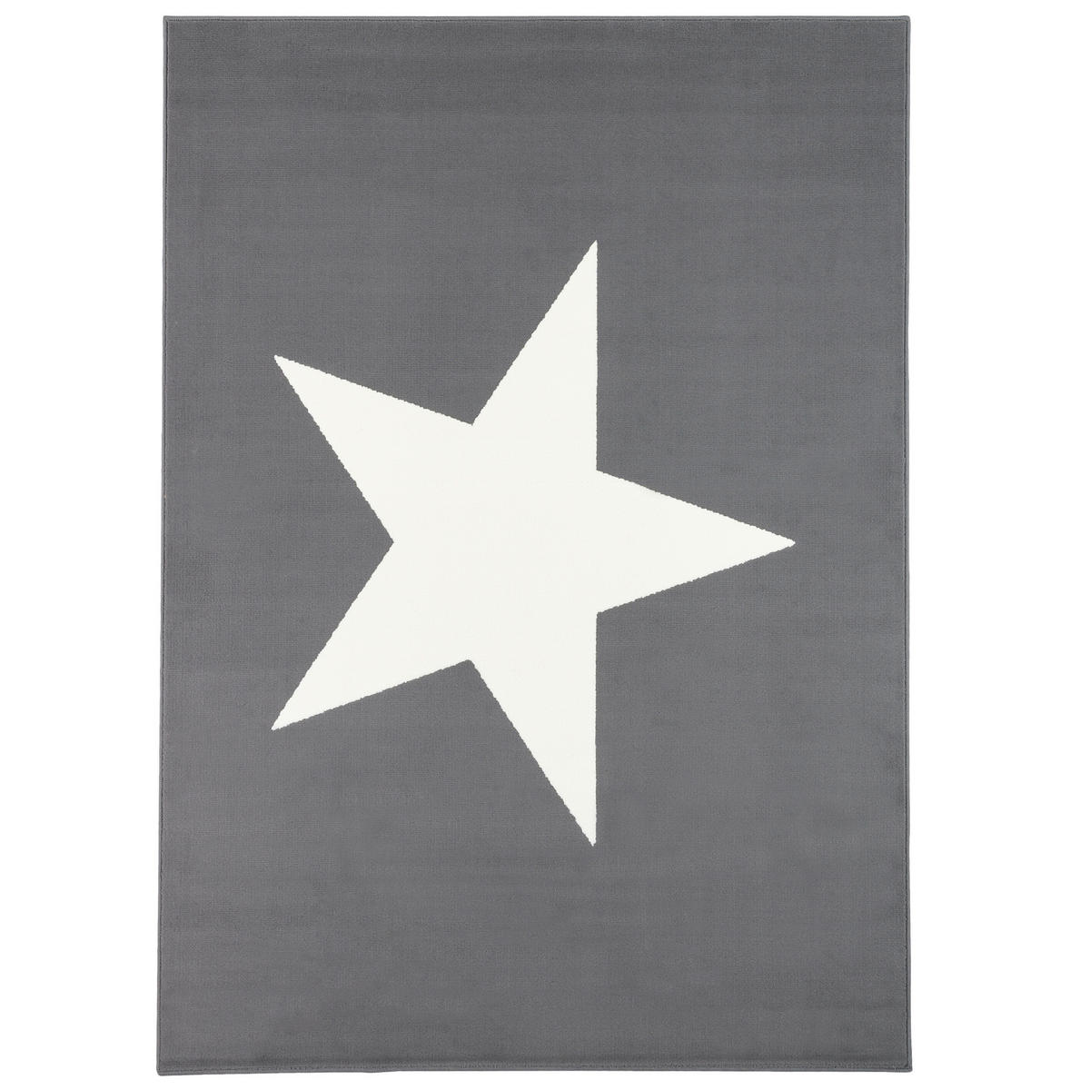 KINDER UND JUGEND TEPPICH TRENDLINE STERN - Anthrazit, Textil (140/200cm) - Pergamon