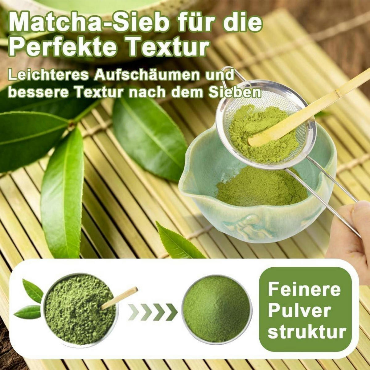 MATCHA Set 7-teilig Keramik Grün - Grün, Keramik (20/11/30cm)