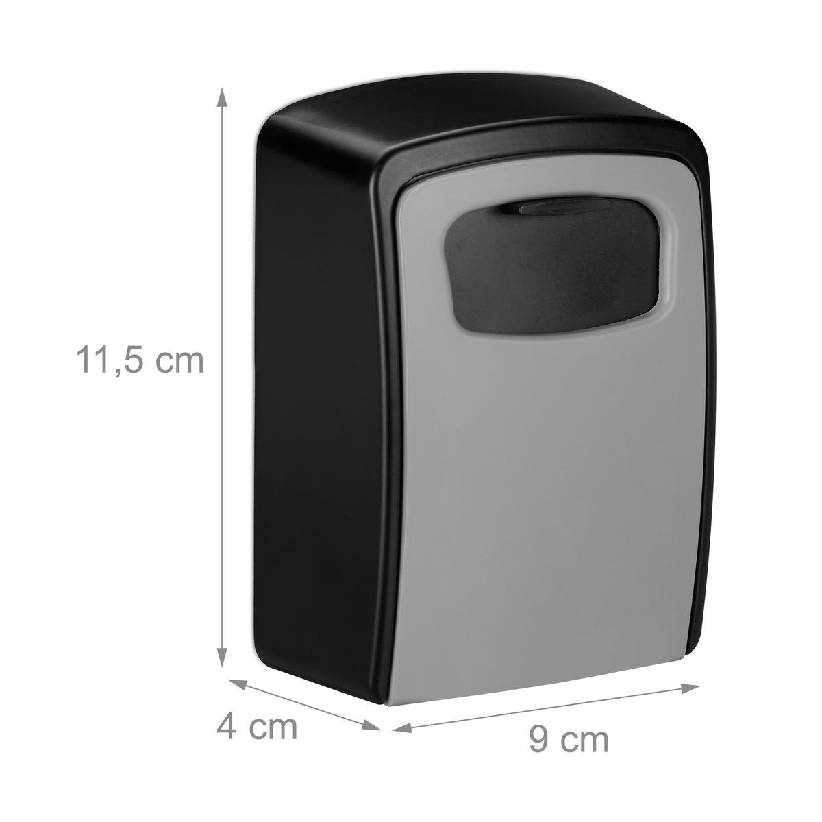 TREZOR na kľúče - viacfarebná, kov (9/11.5/4cm) - Relaxdays