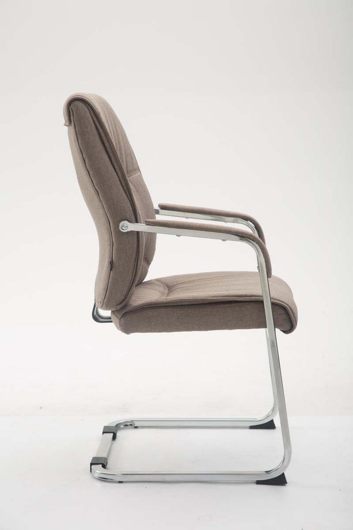 SCHWINGSTUHL Stoff taupe - Taupe, Textil/Metall (58/102/65cm) - CLP