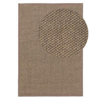 SISALTEPPICH Greta Grau 120x180 cm - Grau, Textil (120/180cm) - benuta Pure