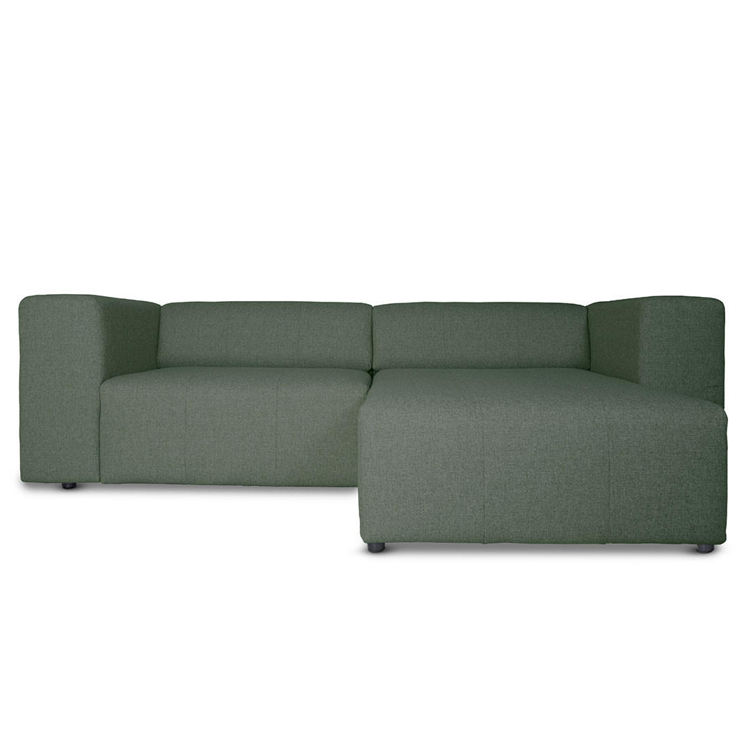 ECKSOFA grün - Grün, Textil (268/152cm) - ebuy24