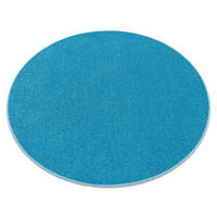 TEPPICH rund ETON 100 cm - Türkis, Textil (100/100cm) - rugsX