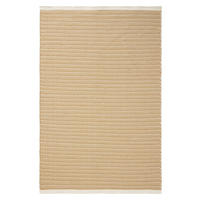 WOLLTEPPICH Laura handgewebt 80/150 cm - Braun, Naturmaterialien/Textil (80/150cm) - benuta Pure