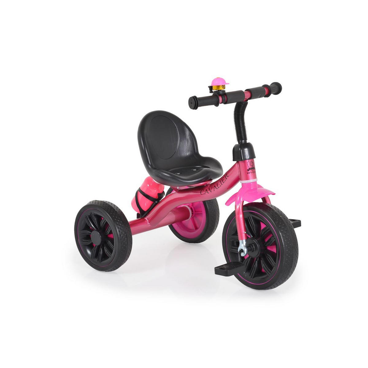 DREIRAD Cavalier Lux pink Flaschenhalterung mit Trinkflasche EVA-Reifen - Rosa, Metall (72/46/62cm)