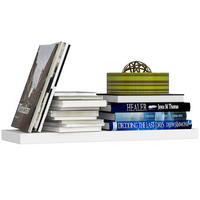 WANDREGAL Weiß 3/60/20 - Weiß, Holzwerkstoff (60/3/20cm) - RAUMHIRSCH FURNITURE