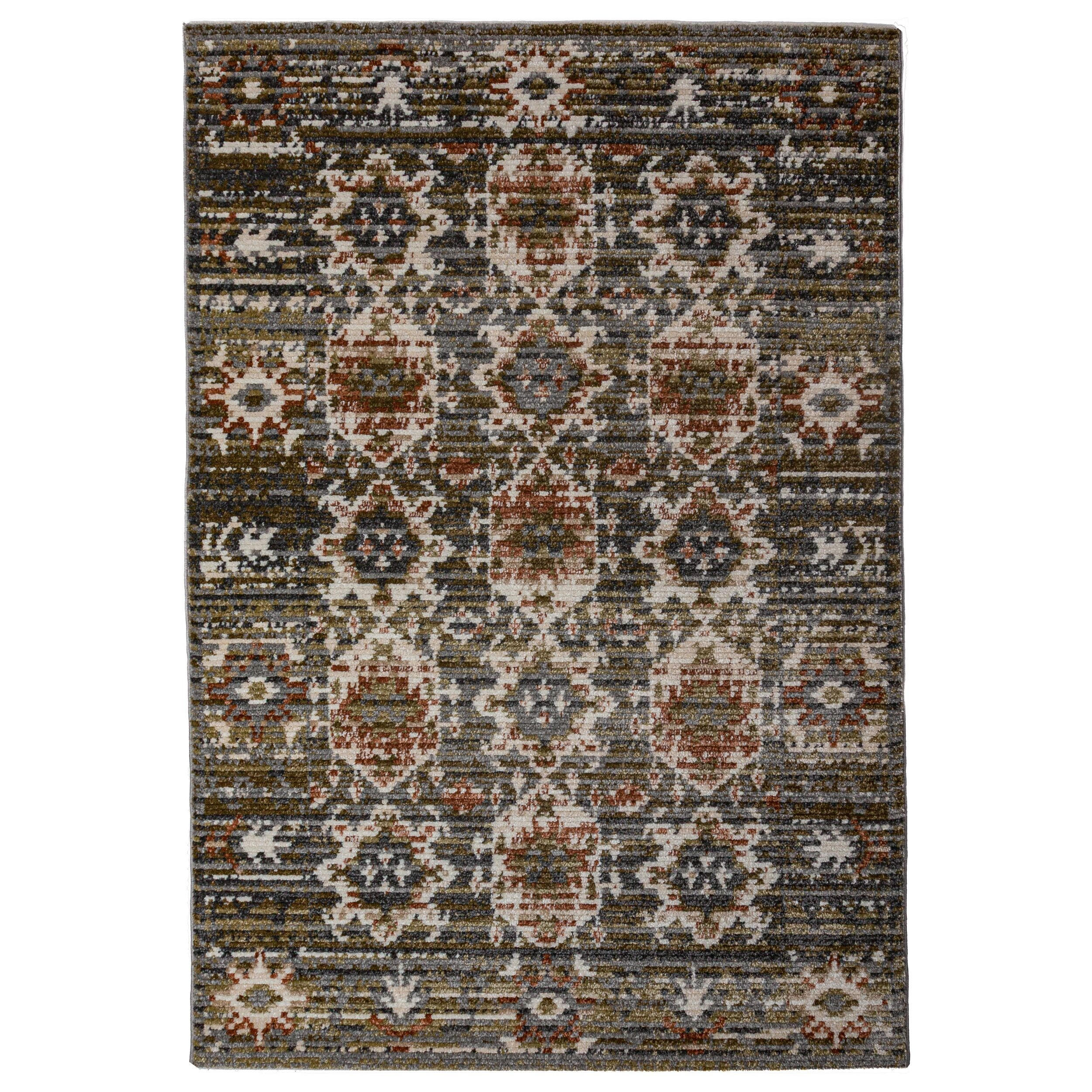 KURZFLORTEPPICH PERRAN, im Vintage-Stil, Grün, 200 x 300 cm - Grün, Textil (200/300cm) - KADIMA DESIGN