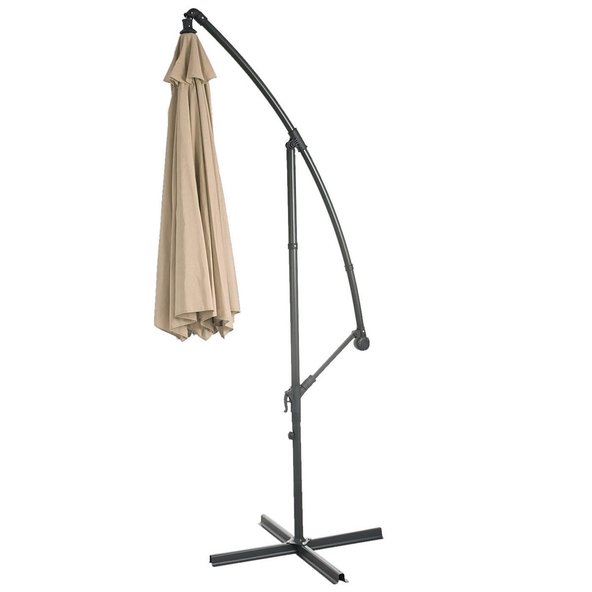 AMPELSCHIRM NEIGBAR Beige - Beige, Textil (360/295cm) - MCW
