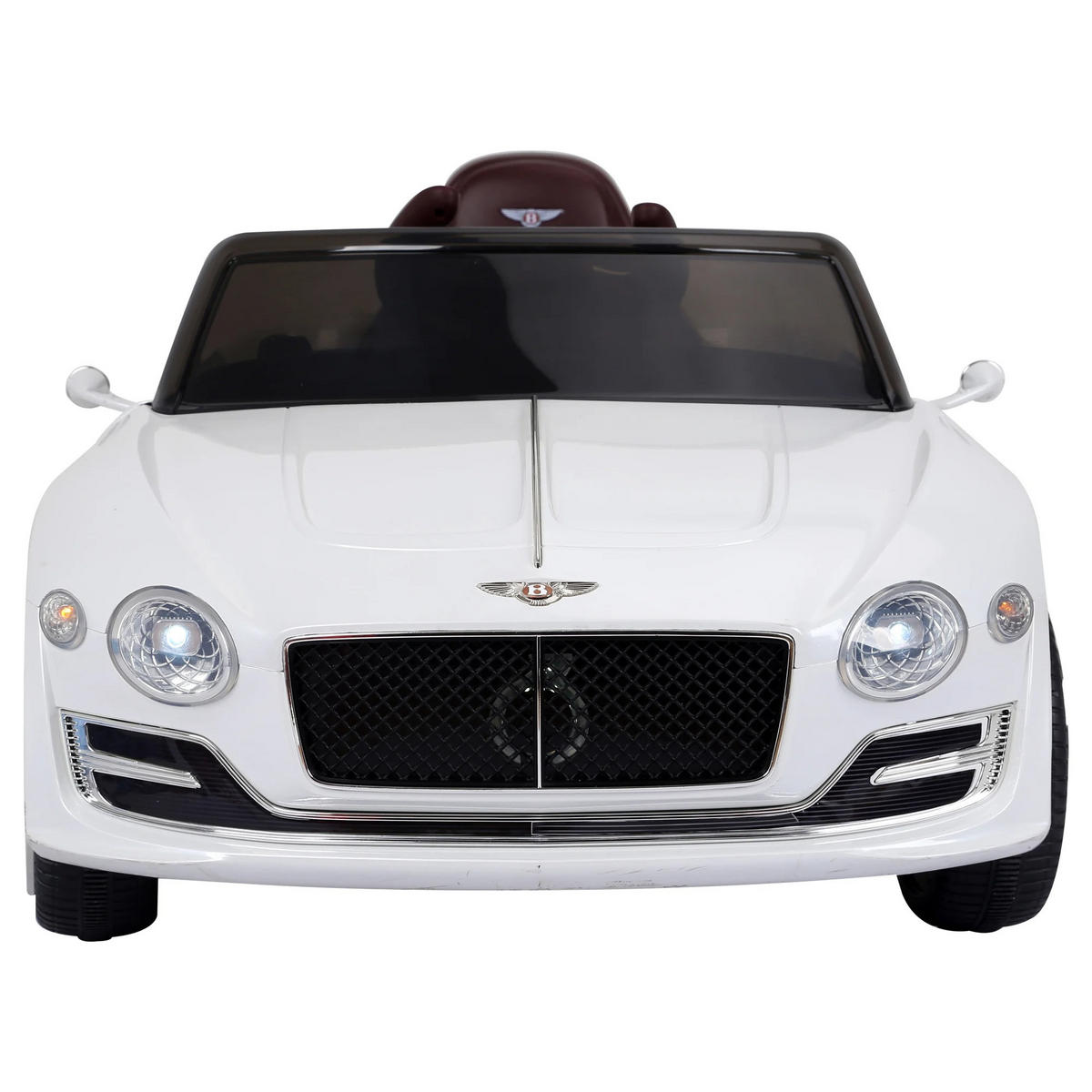 ELEKTROAUTO Burghard Weiss 108/60/43 cm - Weiß, Kunststoff (43/108/60cm) - Jamb