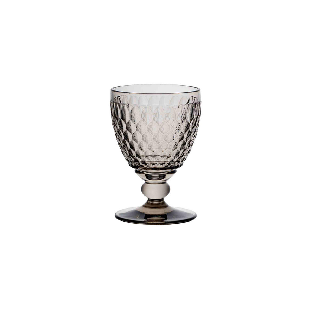 WEIN- & LONGDRINKGLÄSER Boston Coloured smoke 12er Set - Grau, Glas - Villeroy & Boch