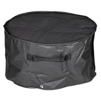 HÜLLE Ø 55 cm - Schwarz, Kunststoff (55/55/26cm) - Somagic