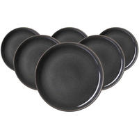 SPEISETELLER Toledo dunkelgrau ø 27,5 cm 6er Set - Dunkelgrau, Keramik (27.5cm) - Ritzenhoff Breker