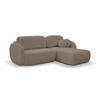 ECKSOFA Olena - Braun (Sicuro 45) - Braun, Holzwerkstoff (248/174cm)