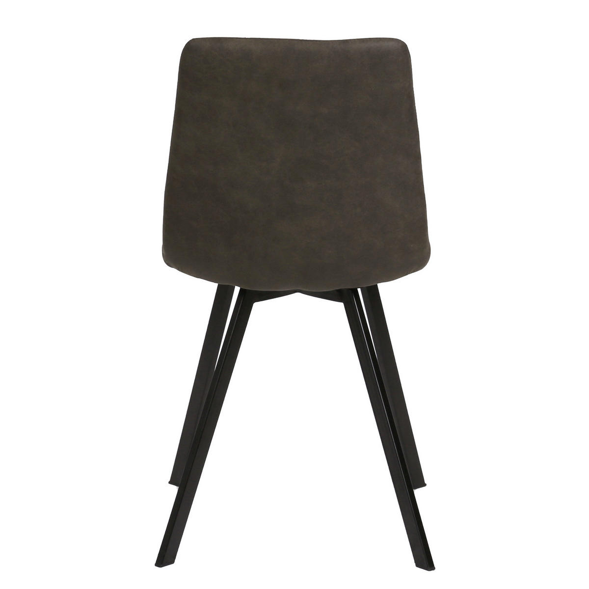 POLSTERSTUHL - Anthrazit, Textil/Metall (44/86/57cm) - home24