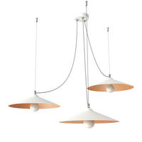 HÄNGELEUCHTE - Kupferfarben, Metall (40/40/9cm) - Lumicom