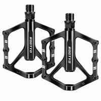 FAHRRADPEDALE Aluminium Leicht 304 g Paar 12,2 x 9,5 cm - Schwarz, Metall (9.5/2/12.2cm)