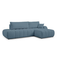 ECKSOFA BALOA Grau - Grau, Textil (276/88/176cm) - Pillovely