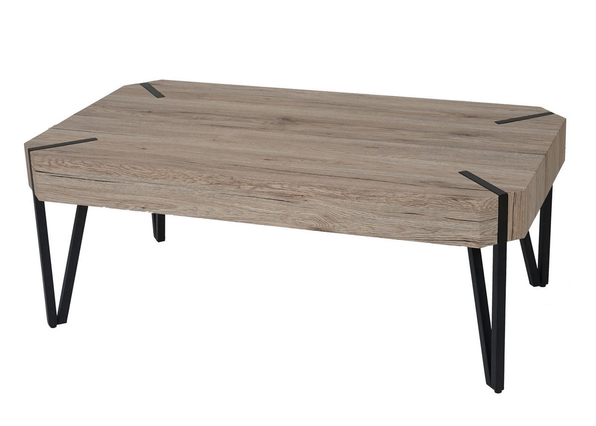 COUCHTISCH rechteck Braun - Braun, Holz (60/110/43cm) - MCW