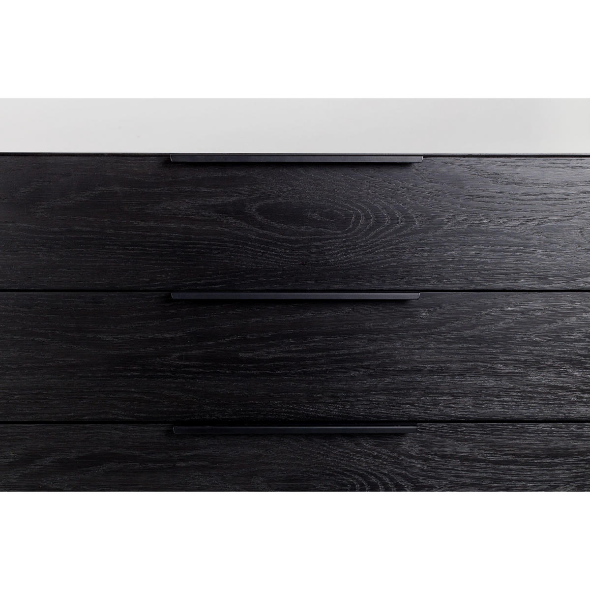 SIDEBOARD Travis Schwarz - Schwarz, Holzwerkstoff (180/70.5/45cm) - Zuiver