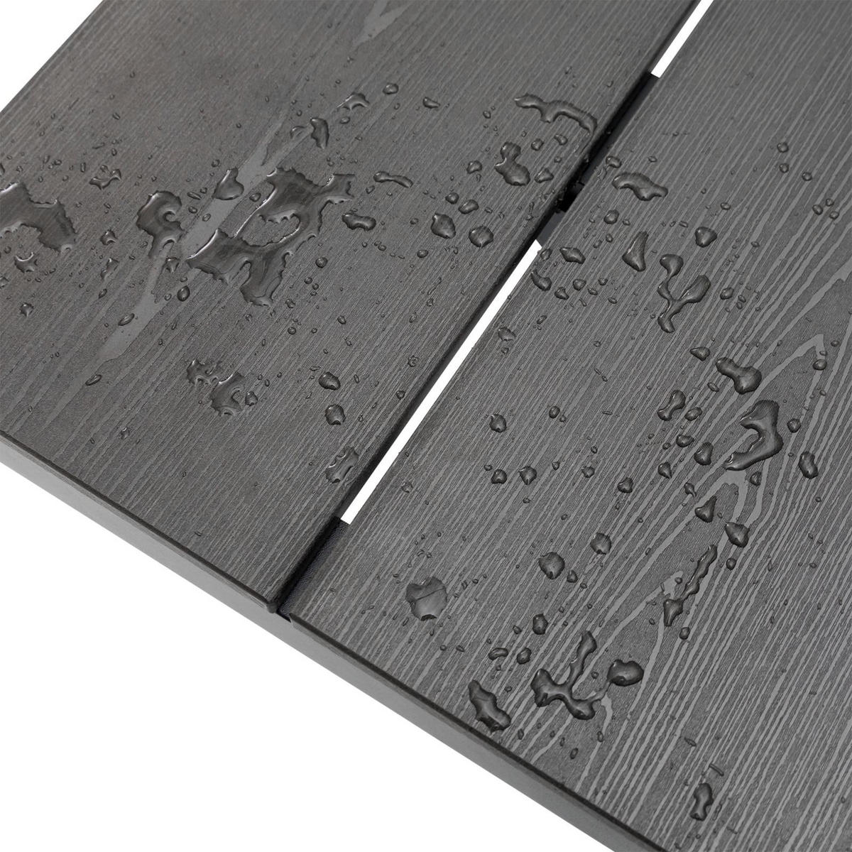 GARTENTISCH ISOLA - Schwarz, Kunststoff/Metall (100/180/76cm) - IDIMEX