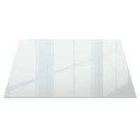 TISCHPLATTE 120x80 cm - Transparent, Glas (80/120/0.4cm) - Wallfluent