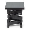 BEISTELLTISCH Oscar, schwarze Birke, 40/40/45 cm - Schwarz, Holz (40/40/45cm) - WOODEK