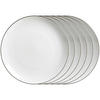 SPEISETELLER Adela grau ø 26,5 cm 6er Set - Grau, Keramik (26.5cm) - Ritzenhoff Breker