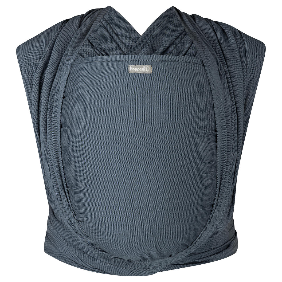 BABYTRAGETUCH Frühchentuch - Hellgrau, Textil (45/460cm) - Hoppediz