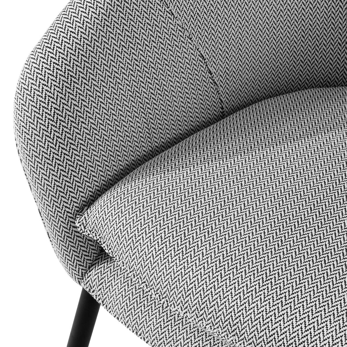 GARTENSOFA SOLIS - Weiß, Textil/Metall (118/76/66cm) - KONSIMO®