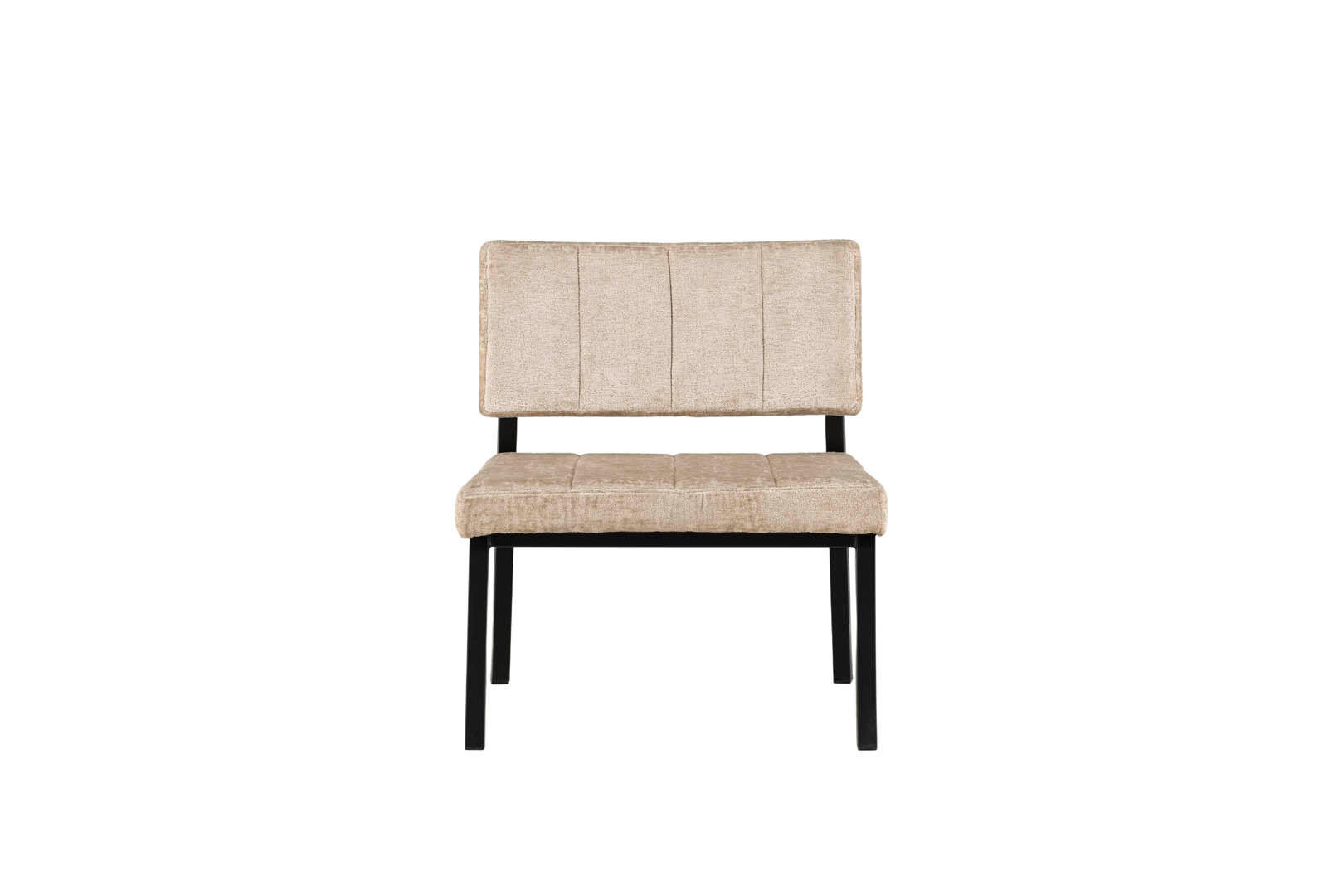 SESSEL velour beige - Beige, Holzwerkstoff (66/74/64cm) - ebuy24