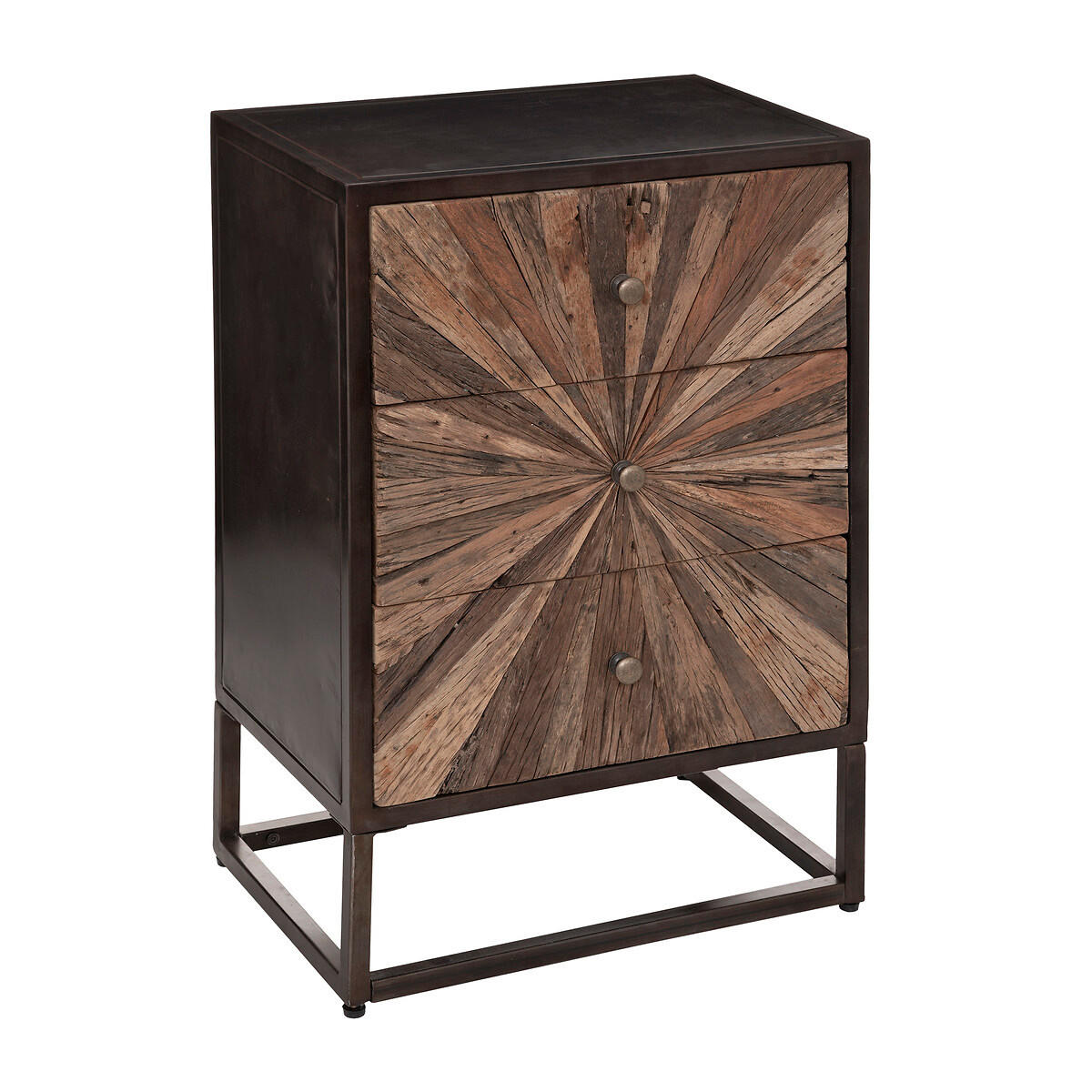 Atmosphera Createur d´interieur Nachtschrank Braun 33x74x49 cm