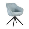 ARMLEHNSTUHL ARVIT Hellblau - Hellblau, Metall (58/81/61cm) - B&D Home