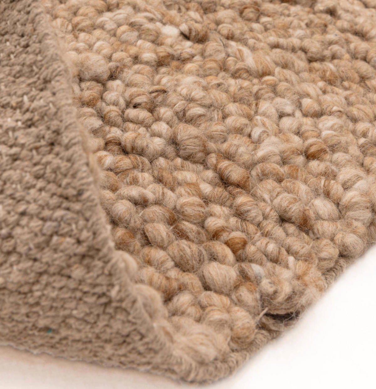 TEPPICH Wohn-/Schlafzimmer DAREL Beige 120x170 cm - Beige, Naturmaterialien (120/170cm) - Novatrend
