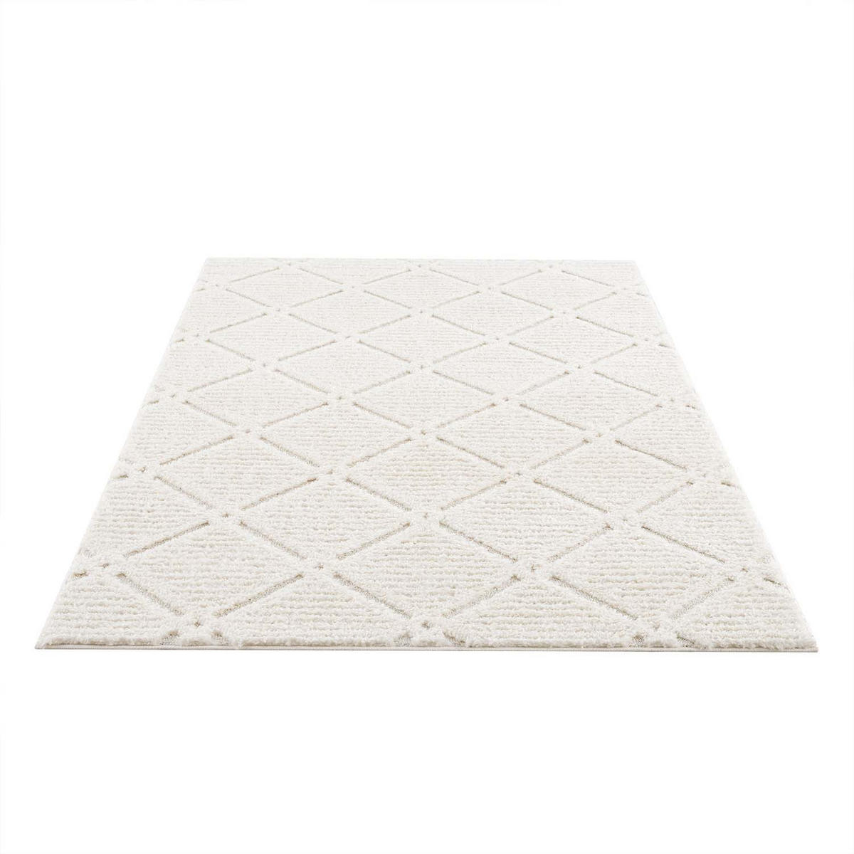 HOCHFLOR-TEPPICH Focus 2997 Creme 140x200 cm - Creme, Textil (140/200cm) - carpet city