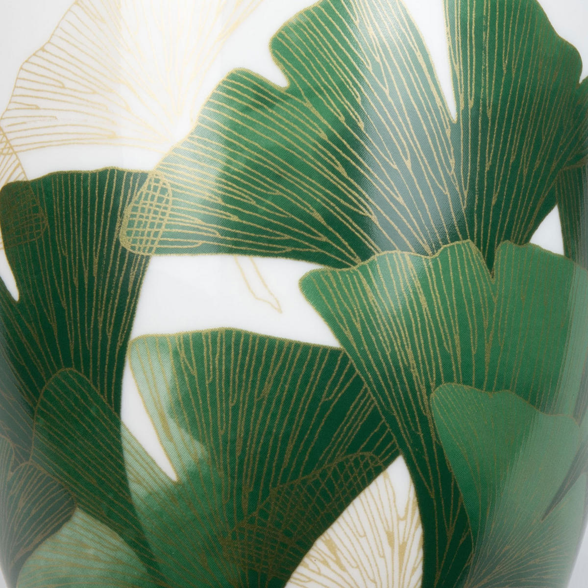 KAFFEEBECHER Ginkgo, Tasse, Floristik - Naturfarben, Keramik (0.43L) - Könitz