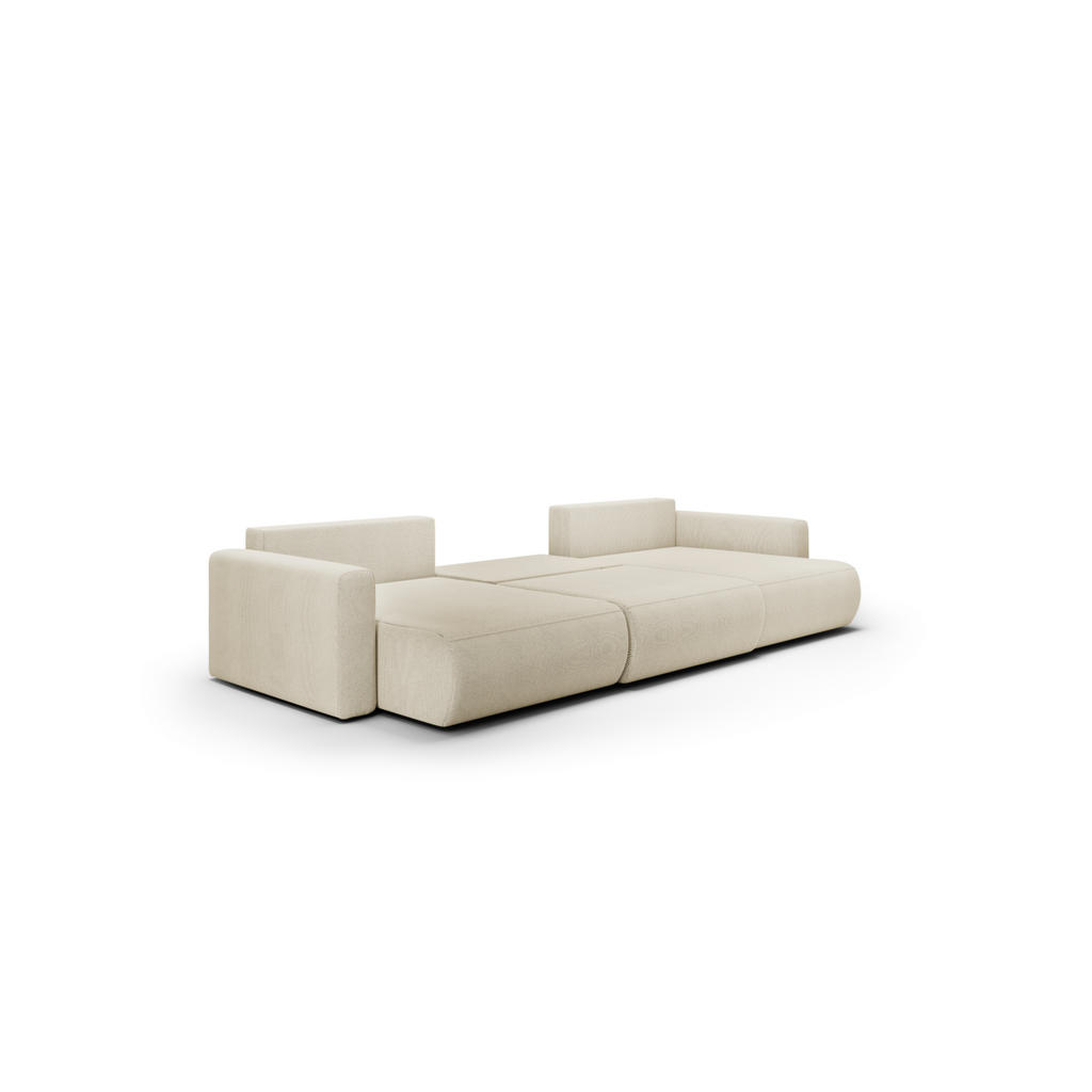 Thumbnail - Furnisell Wohnlandschaft, Beige, Textil, 5-Sitzer, seitenverkehrt montierbar, 340x70x149 cm, Wohnzimmer, Sofas & Couches...