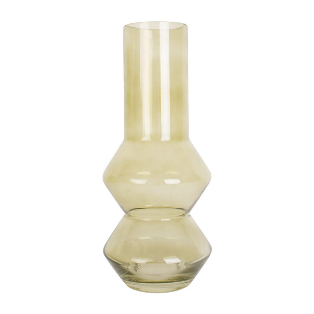 VASE Blush Ø 13 cm - Grün, Glas (13/30cm) - Present Time