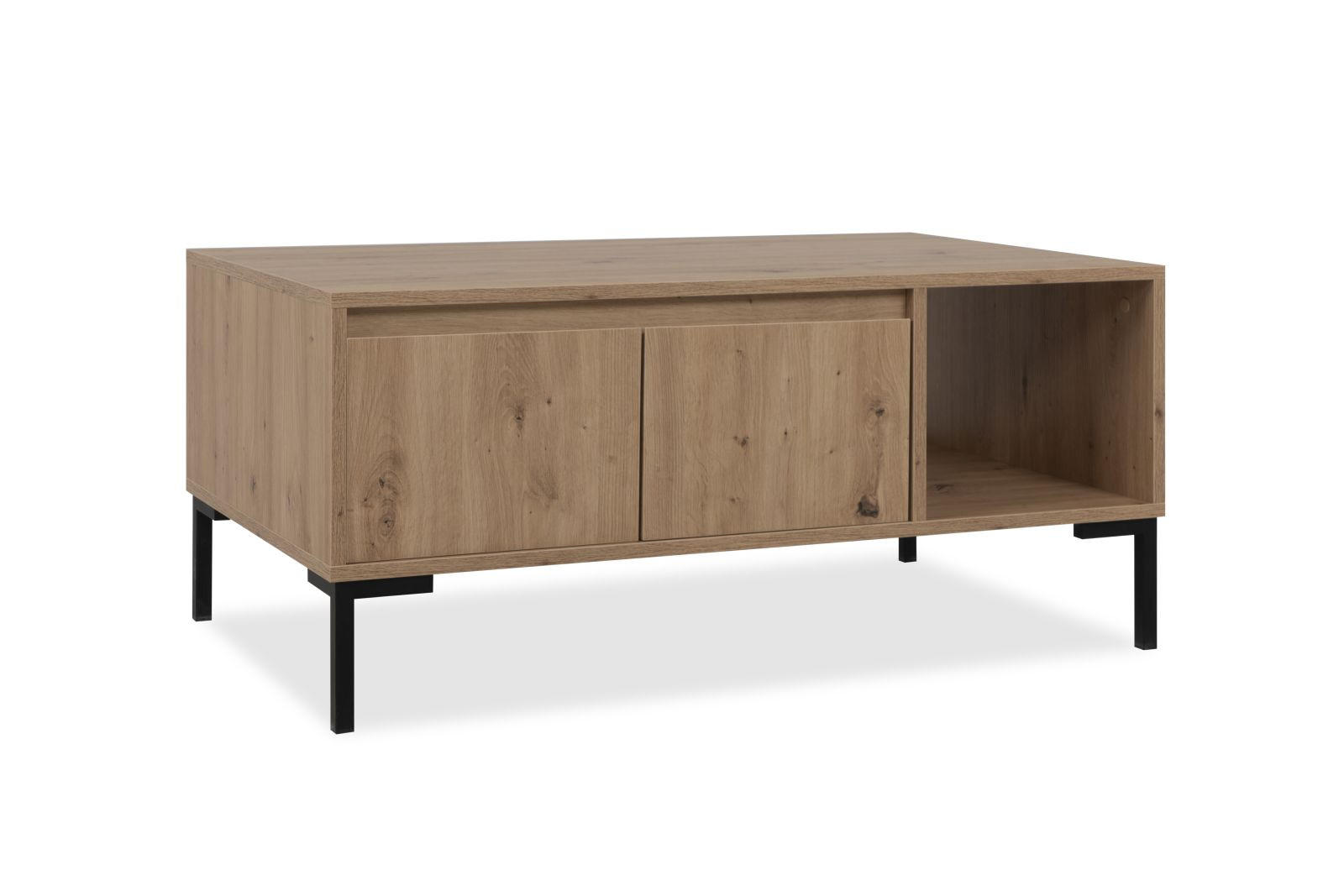 möbelvita Couchtisch Eiche Artisan 100x43x60 cm