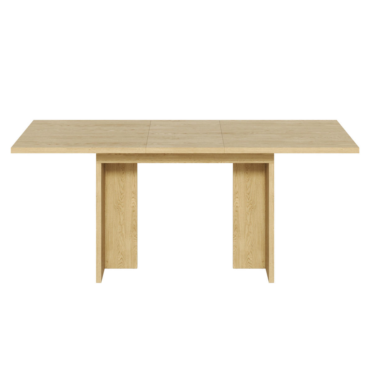 ESSTISCH aus MDF 140-180x80 cm Eichefarben ausziehbar für 6-8 Personen mit 30 mm Tischplatte - Eichefarben, Holzwerkstoff (180/80/75cm) - Modfu