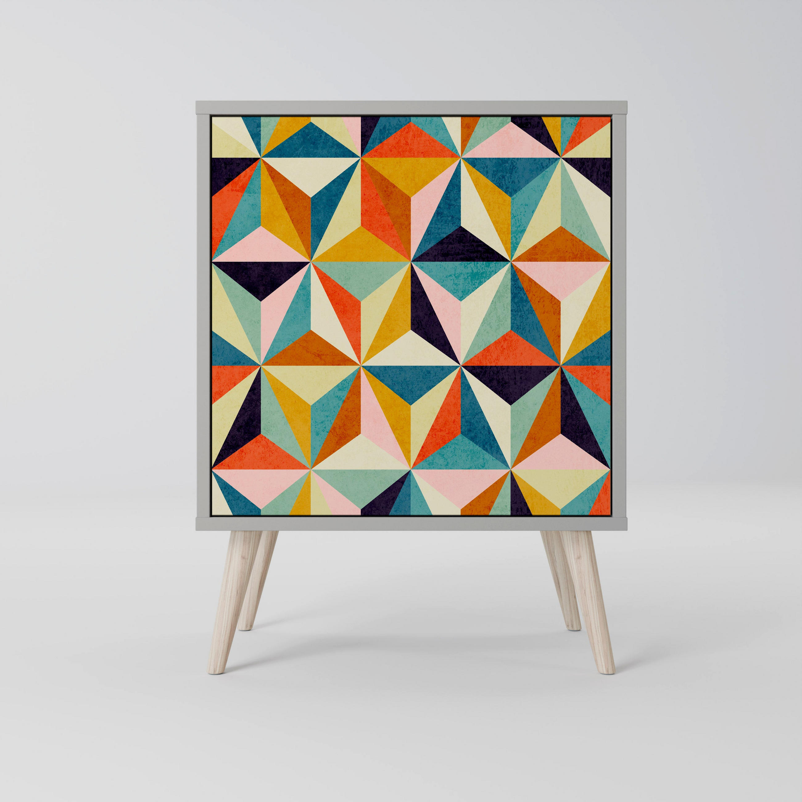 SpaceRebels Sideboard Grau 57.5x77.5x42 cm