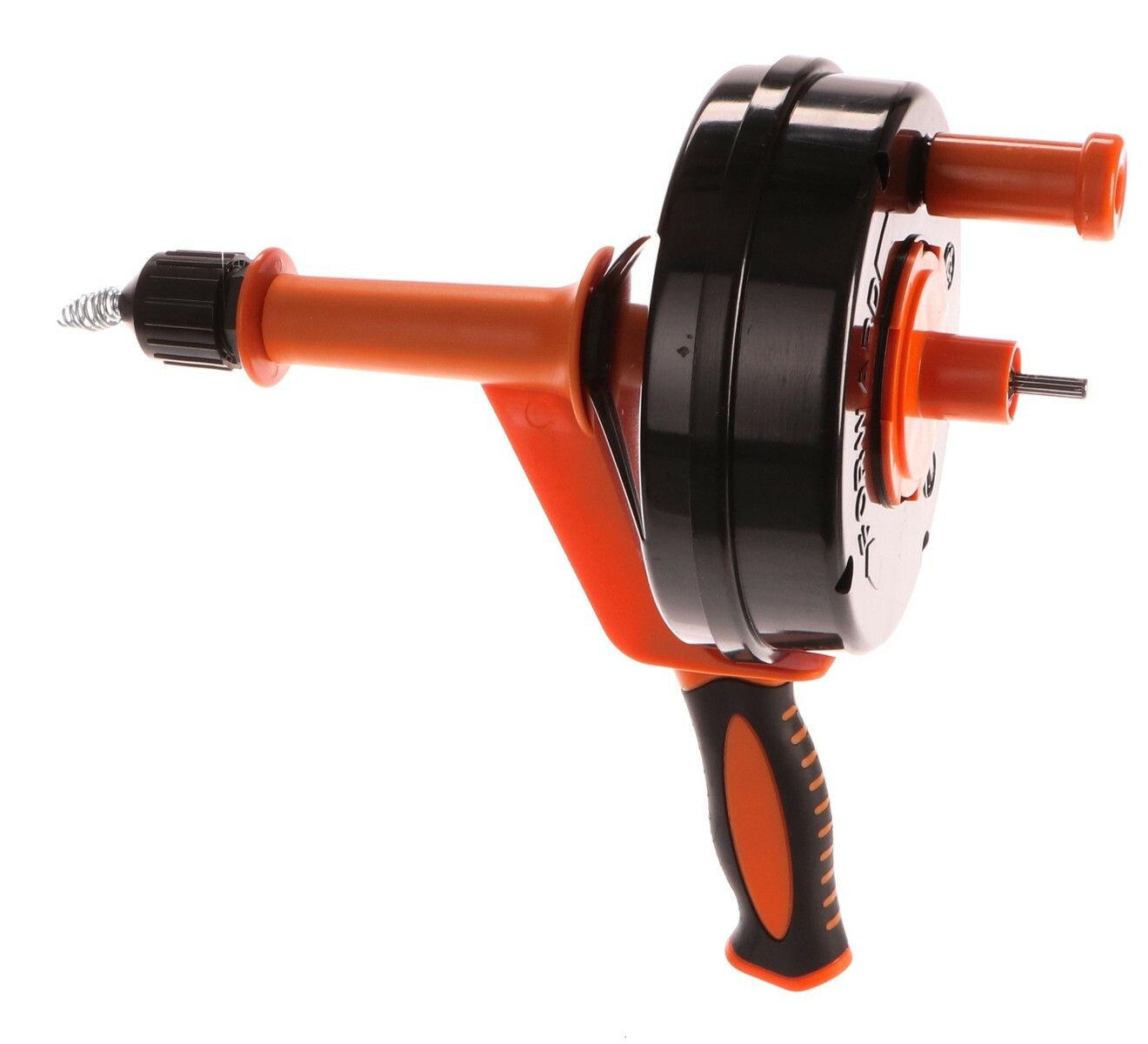 ROHRREINIGUNGSSPIRALE, Rohrreinigungswelle mit Maschinenanschluss 7,6m - Multicolor, Kunststoff (35/28/28cm) - TRIZERATOP