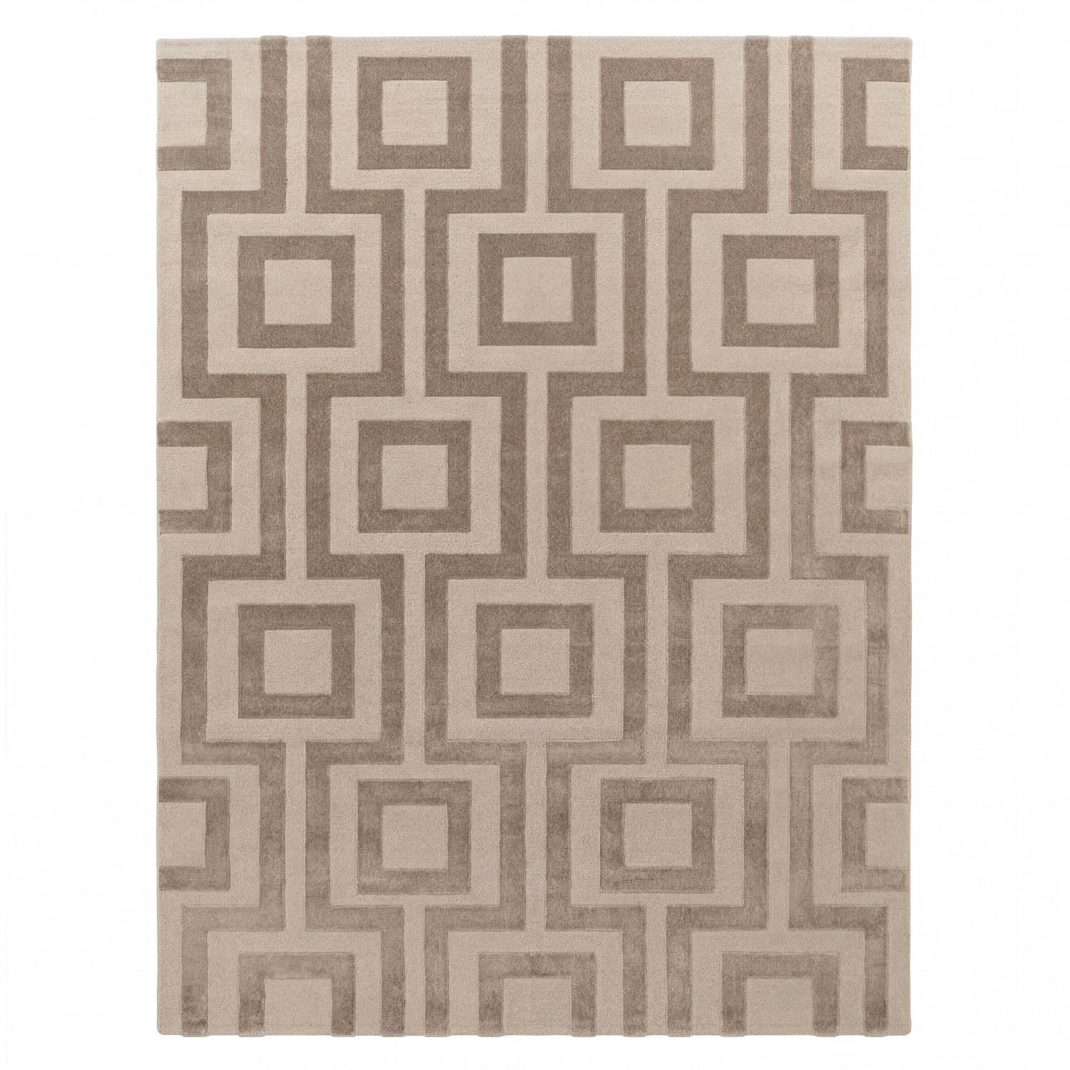 KURZFLORTEPPICH 200/280 cm Tinos 574 - Beige, Kunststoff (200/280cm) - Paco Home