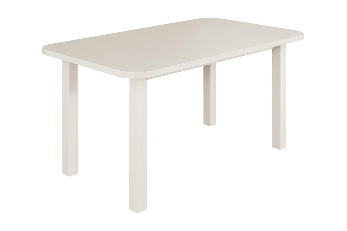 ESSTISCH Wenus 2 - Beige/Cappuccino, Holz (80/140/76cm) - Leaf Design