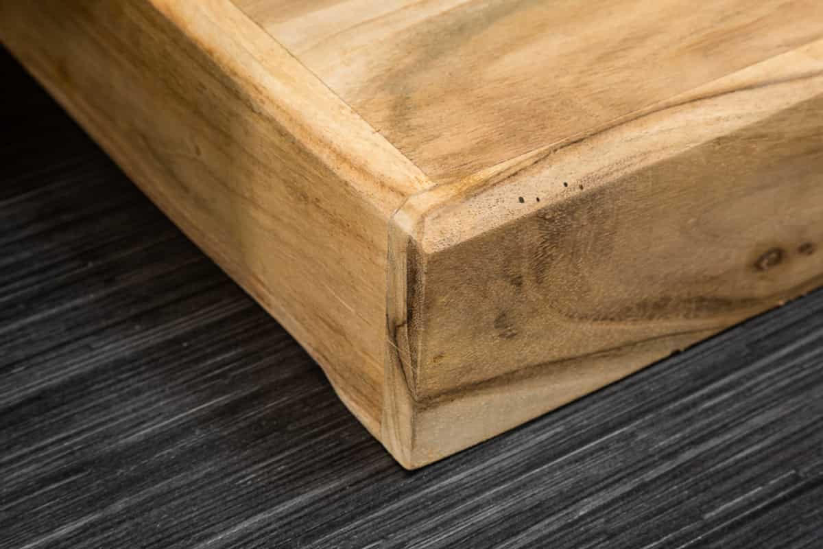 BARSCHRANK MOSAICO Akazie 130cm - Braun, Holz (65/90/50cm) - riess-ambiente